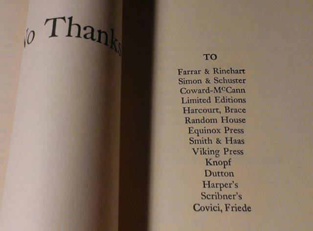 Not All Book Dedications Are Lame And Boring