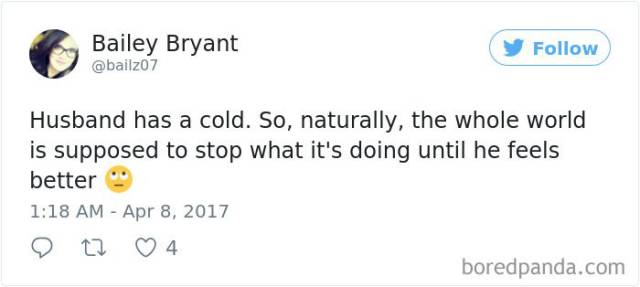 Women Will Never Understand How Lethal Cold Can Be To A Man. They Can Only Meme About It