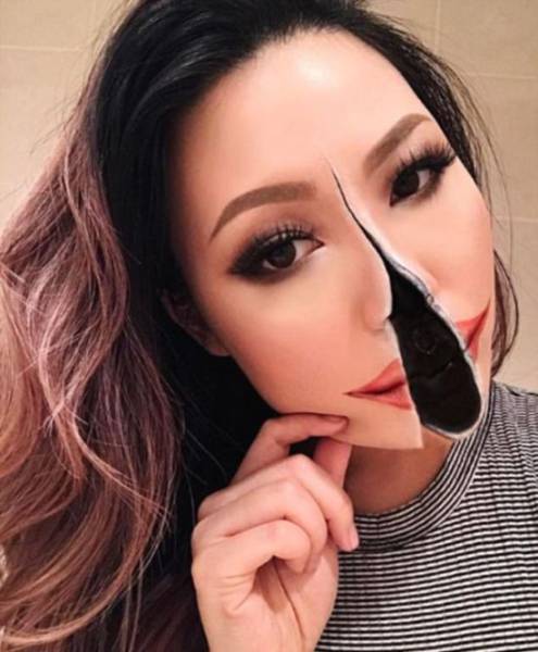 This Makeup Artist Doesn’t Need Photoshop To Create Something THIS Scary