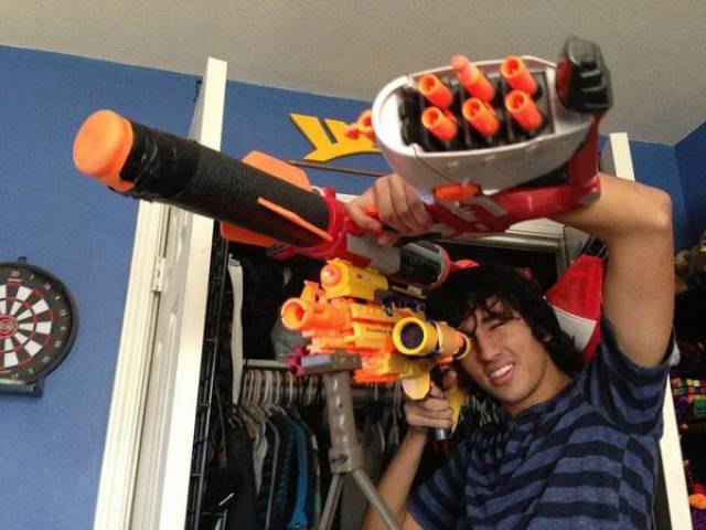 These Nerf Guns Are Too Tough To Deal With