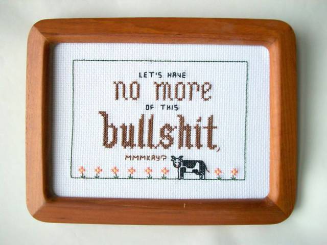 Cross Stitches Can Be Pretty Badass Too
