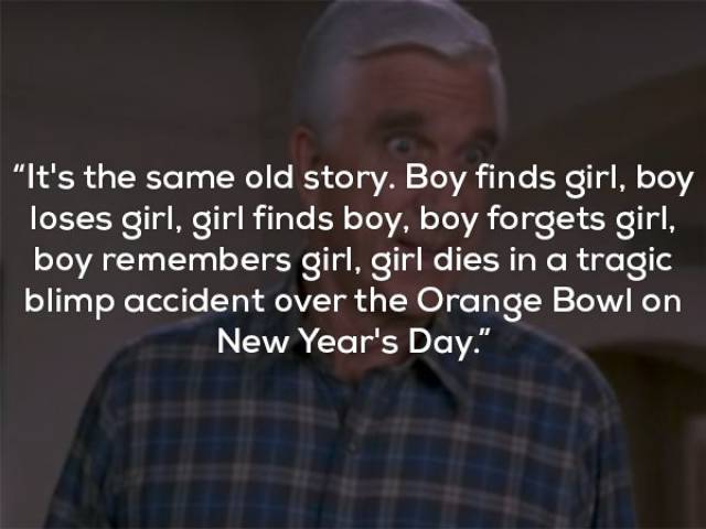 Frank Drebin Quotes Is THAT Kind Of Humor