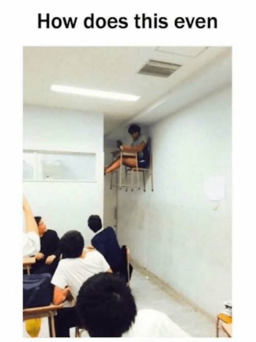 All Kinds Of Strangest Stuff Is Going On In Those Classrooms