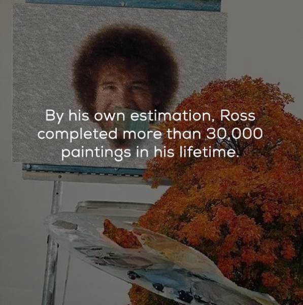 Nothing Happier Than Some Bob Ross Facts