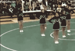 Cheerleaders Fails Are Always So Cheery