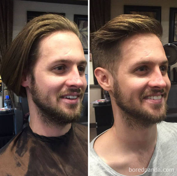 Sometimes It Takes A Simple Haircut To Transform A Man Completely