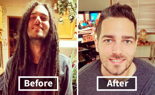 Sometimes It Takes A Simple Haircut To Transform A Man Completely