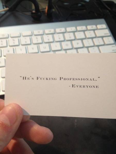 My Card Is Everything You Need
