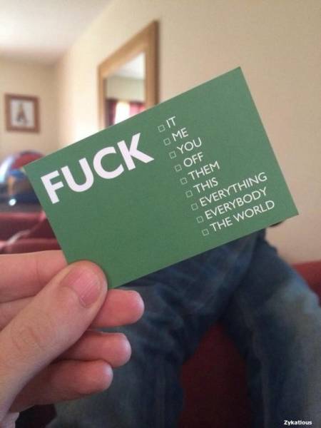 My Card Is Everything You Need
