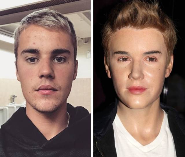 Celebrity Wax Statues Are Not Always Looking Good