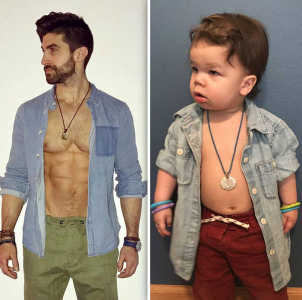 When Baby Is Cooler Than The Actual Fashion Model