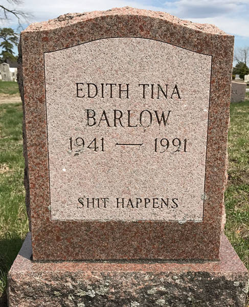 Epitaph Is Just One Last Place For Humor