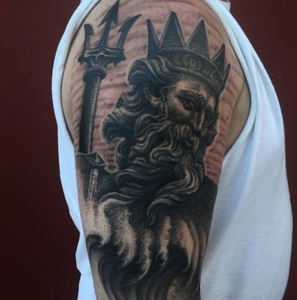 Poseidon Tattoo Designs  Tattooing