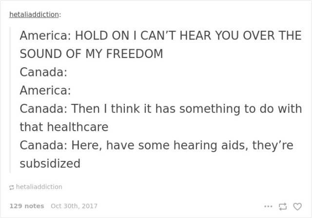 Canada Never Gets Enough Of Roasting USA