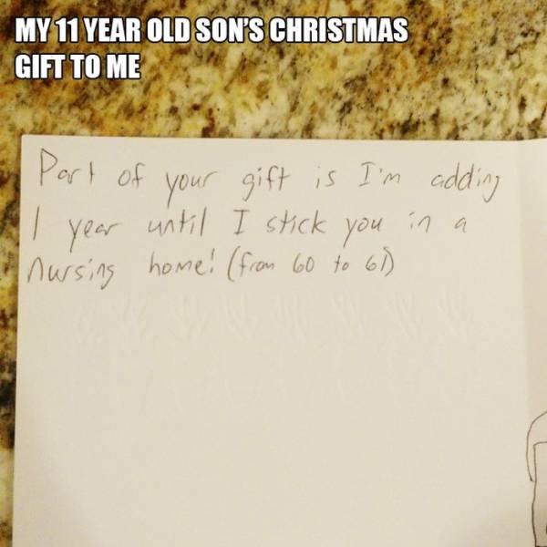Kid Always Knows What Will Be The Best Present