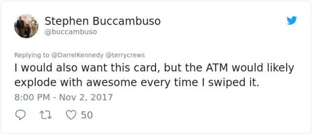 Girl Wanted To Have Terry Crews On Her Debit Card, Had To Ask For His Permission