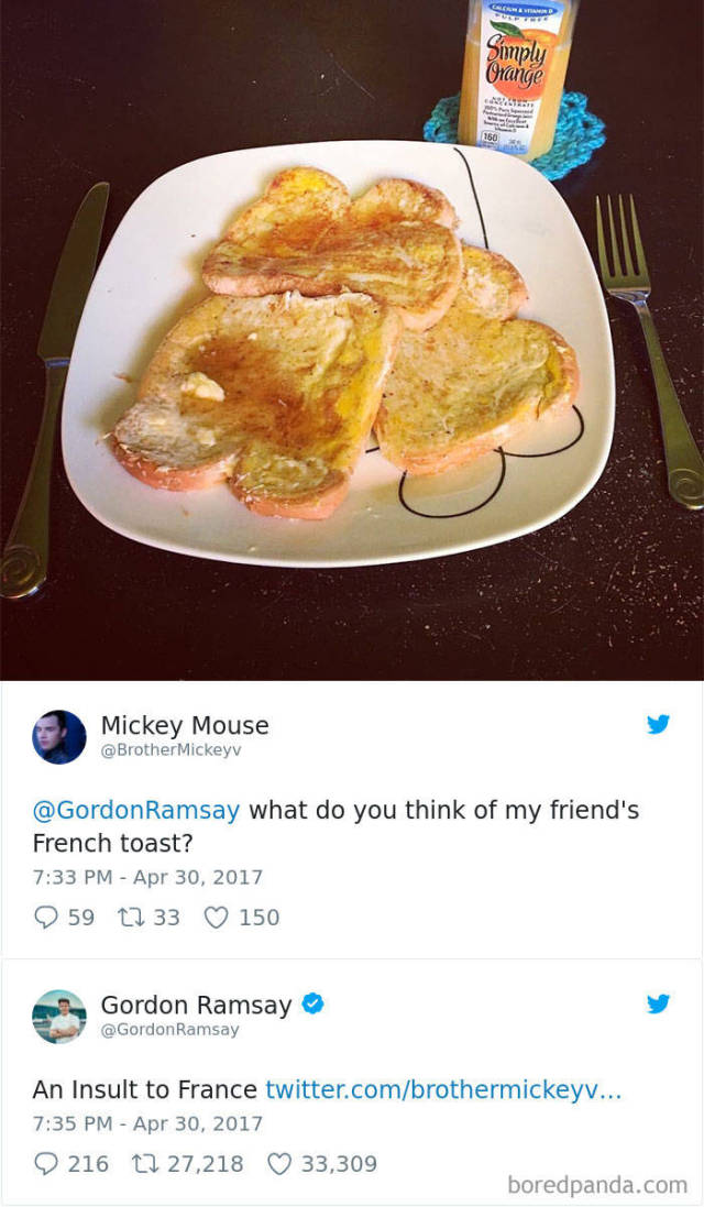 Gordon Ramsay Is Always Up To Giving Some "Spicy" Feedback On Amateur Cooking