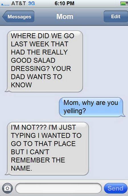 Moms Are Expert At Texting