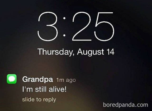 Grandparents Just Can’t Handle That Thing Called “Texting”