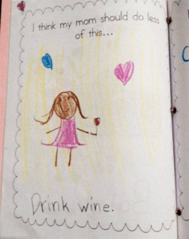 Your Kids Always Can Draw Something Extra About You