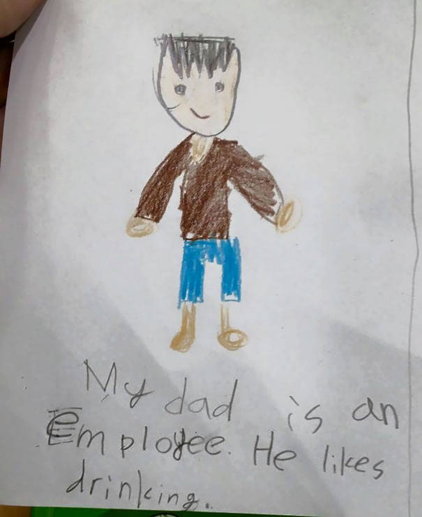 Your Kids Always Can Draw Something Extra About You