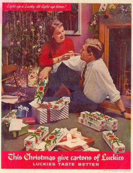These Vintage Christmas Ads Would’ve Been So Out-Of-Place Nowadays