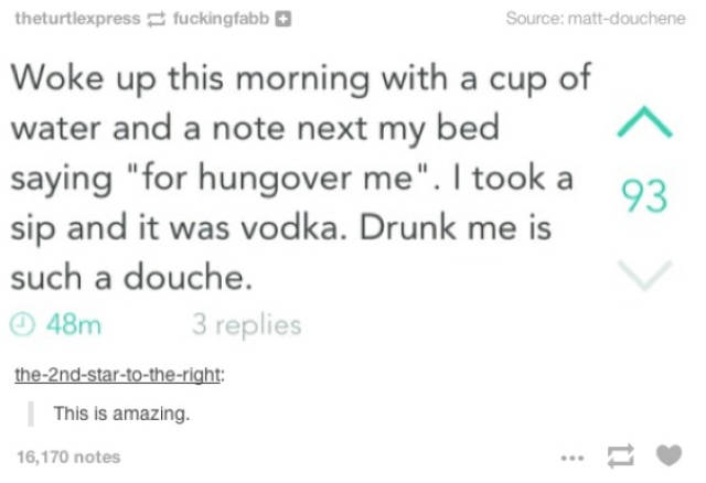 Drunk People Live In An Entirely Different World
