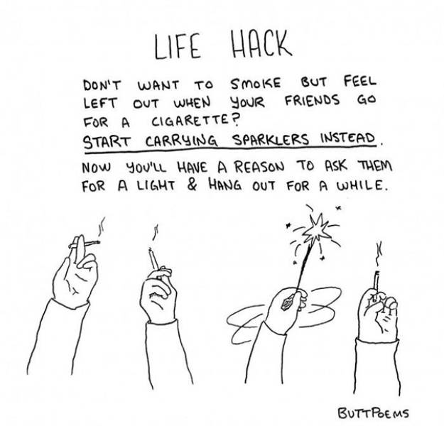 Who Said Lifehacks Have To Be Useful?