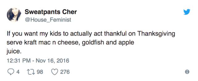 Thanksgiving Tweets To Add Humor To Your Holiday