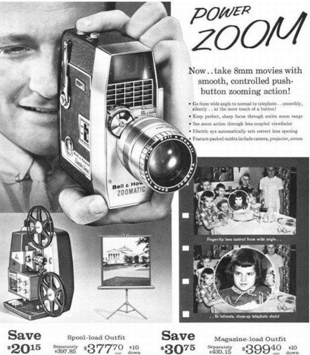 Old And Expensive Technology Also Had To Be Advertised During Its Time