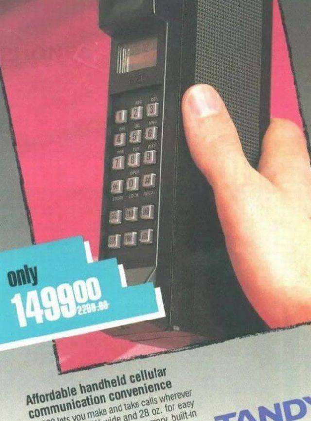 Old And Expensive Technology Also Had To Be Advertised During Its Time