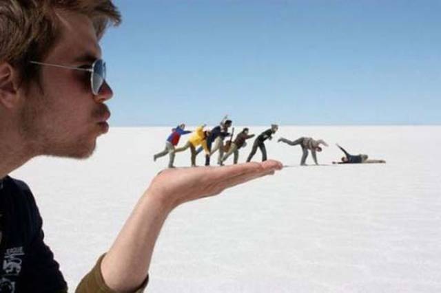 Forced Perspective Makes Photos Special