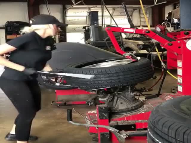 Yes, Tire Service Can Be This Sexy