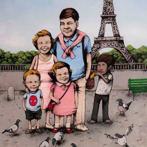 This Socially Controversial Artist Is Dubbed “French Banksy” For A Reason