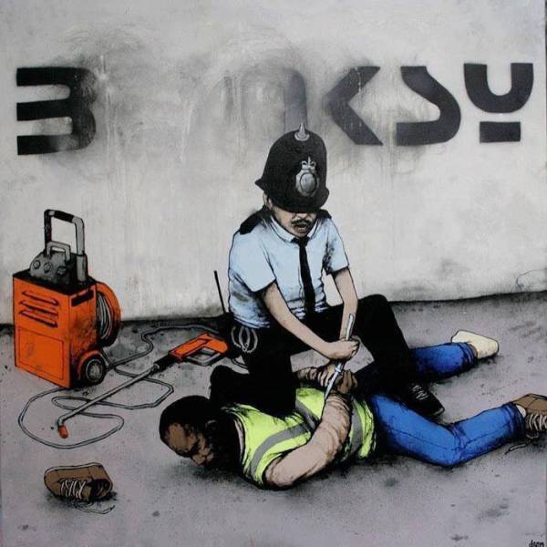 This Socially Controversial Artist Is Dubbed “French Banksy” For A Reason