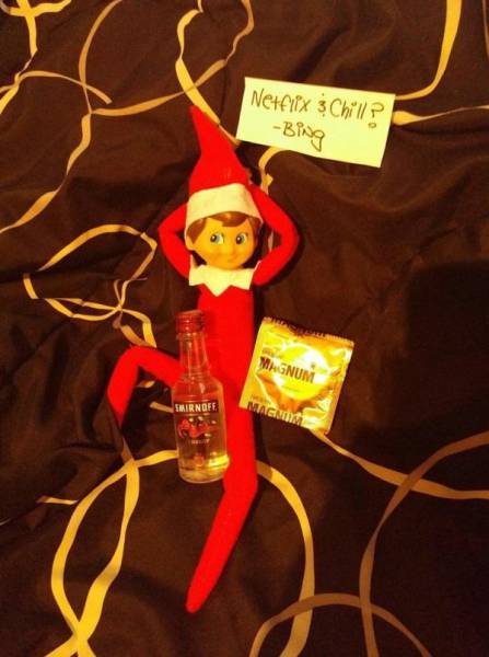 Don’t Let Dads Touch Elf On The Shelf!