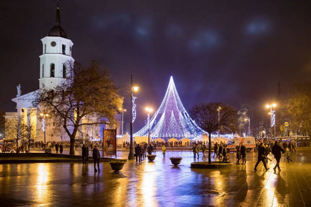 Vilnius Has Prepared Yet Another Christmas Tree Of Utmost Beauty!