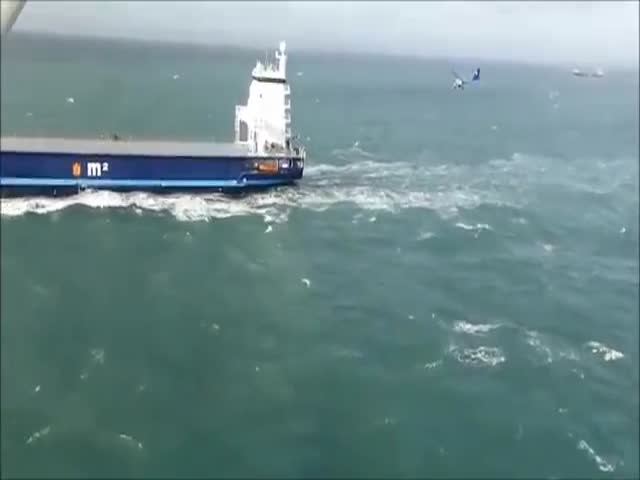 When A Small Plane Has To Land On A Moving Aircraft Carrier
