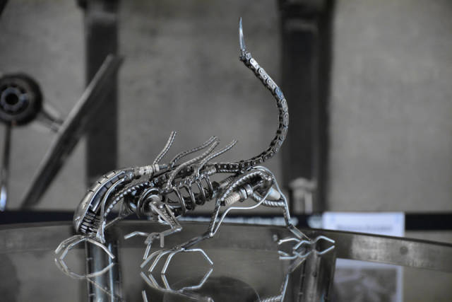 Scrap Metal Comes To Life In This Artist’s Hands!