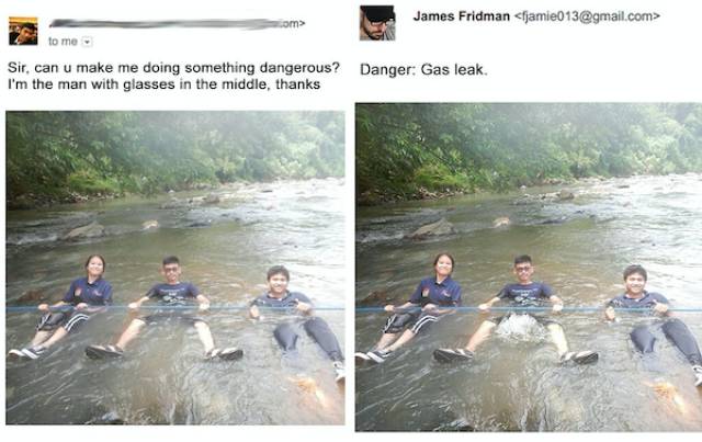Don’t Ask James Fridman To Photoshop Your Photos!
