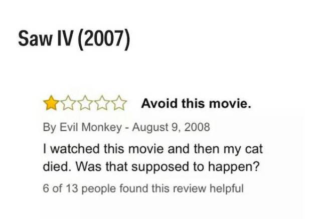 When Amazon Users Give A 1-Star Movie Review, They Do It In Style