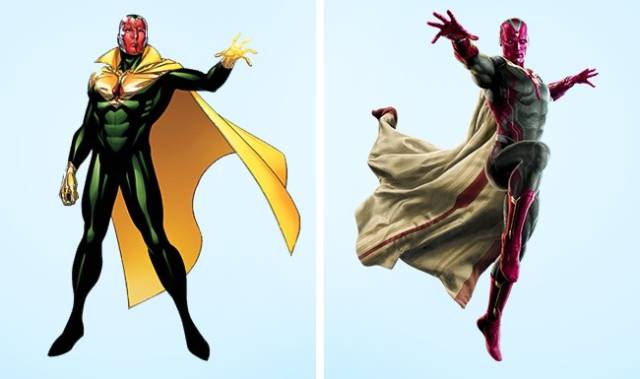 That’s How Different Comic Movie Heroes Look From Their Prototypes