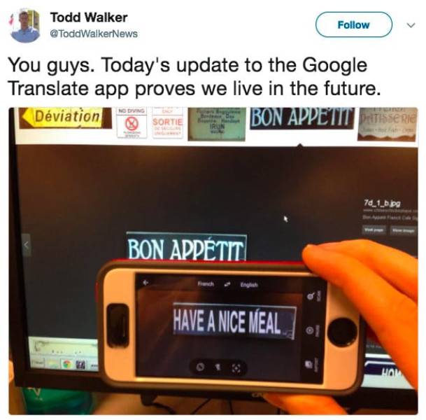 Future Is Already Here, If You Weren’t Aware