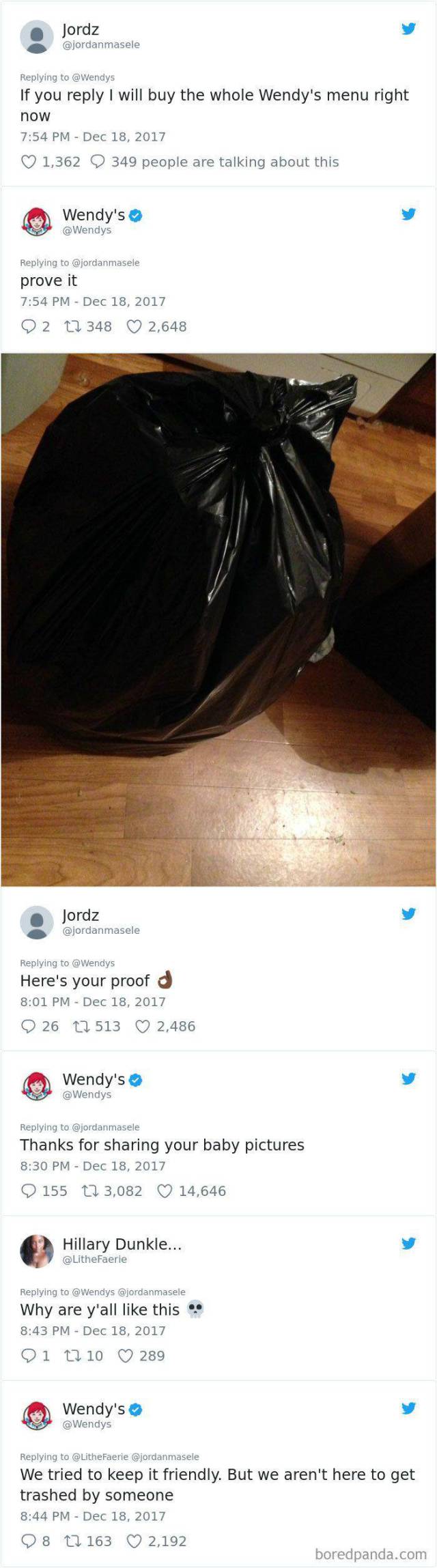 “Wendy’s” Is Good Both At Roasting Meat And Other Twitter Users