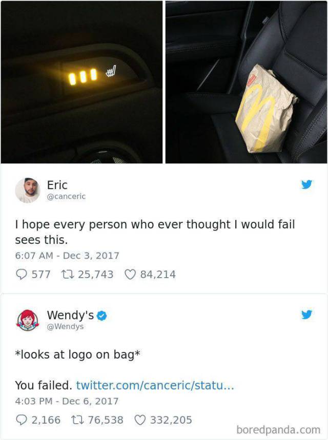“Wendy’s” Is Good Both At Roasting Meat And Other Twitter Users