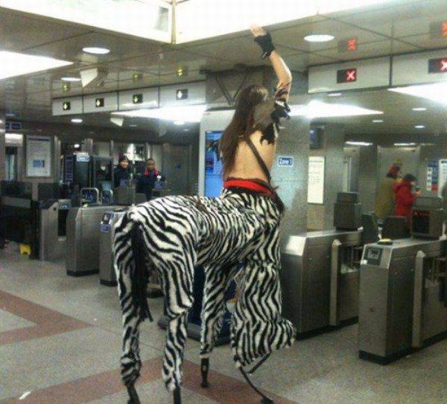 You Can Find Anything On The Subway