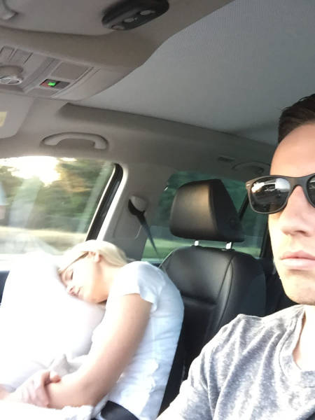 She’s Clearly Excited About Their Road Trips…