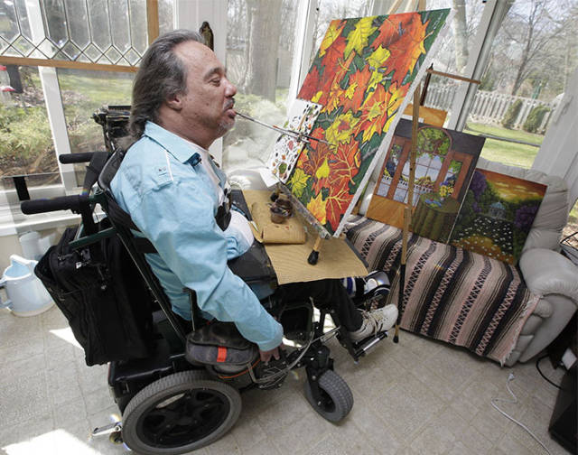 Disability Is Nothing For A True Artist!