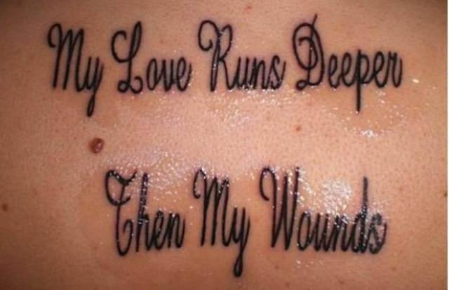 Tattoo Typos Never Go Away