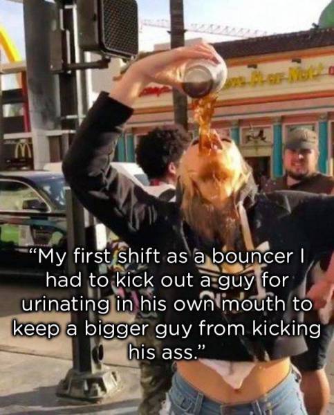 Bouncers Have A Hell Of A Hard Job…